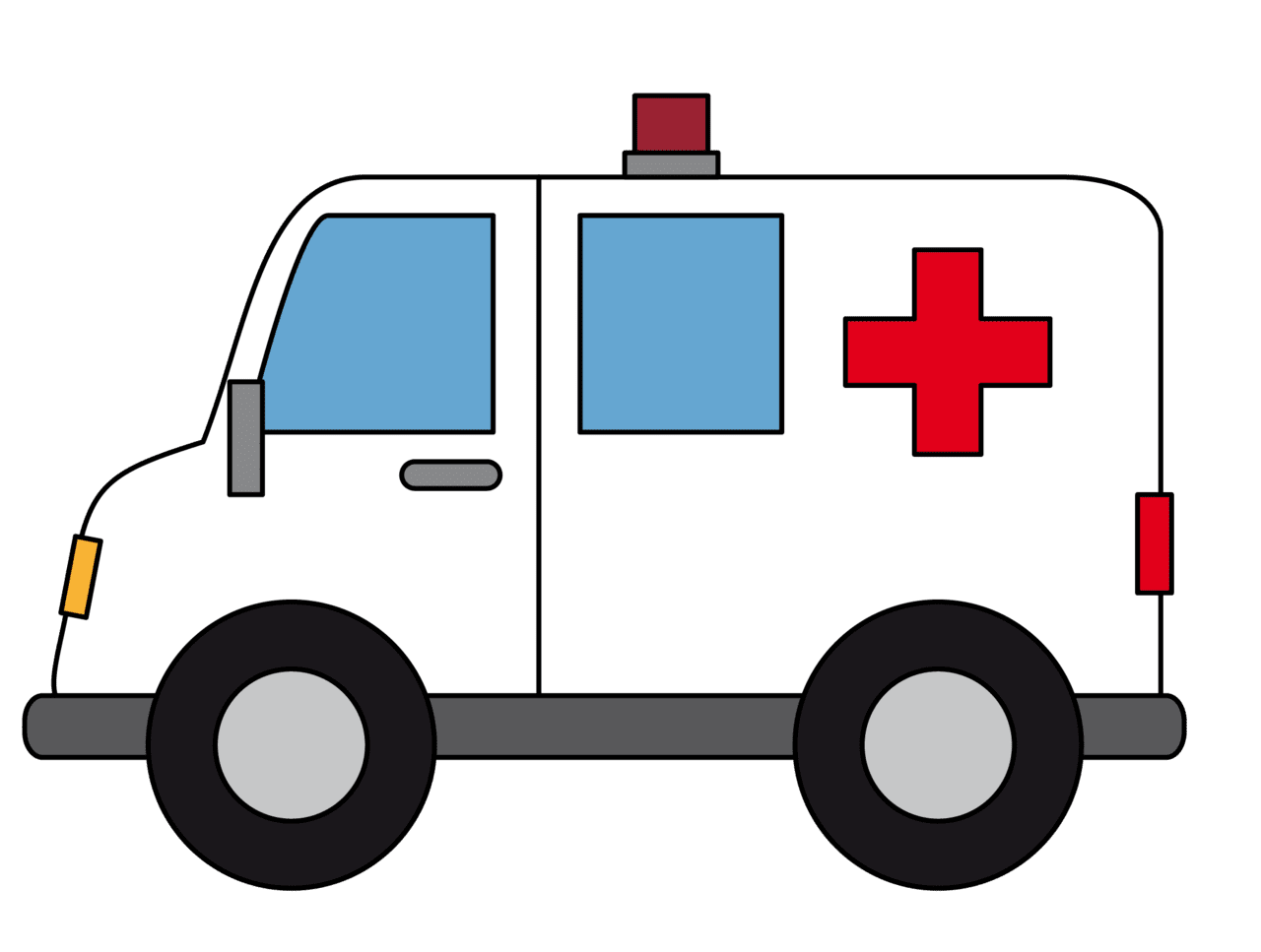 To use ambulance clipart logo