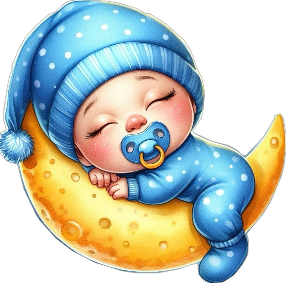 Infant pin page clipart image