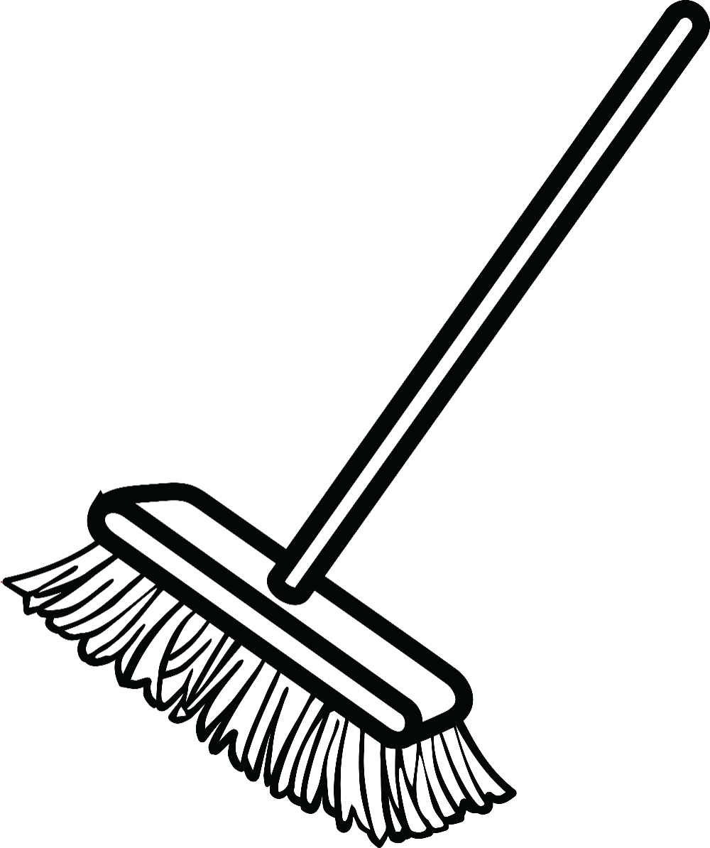 Tools clipart of shop broom background full size pinclipart