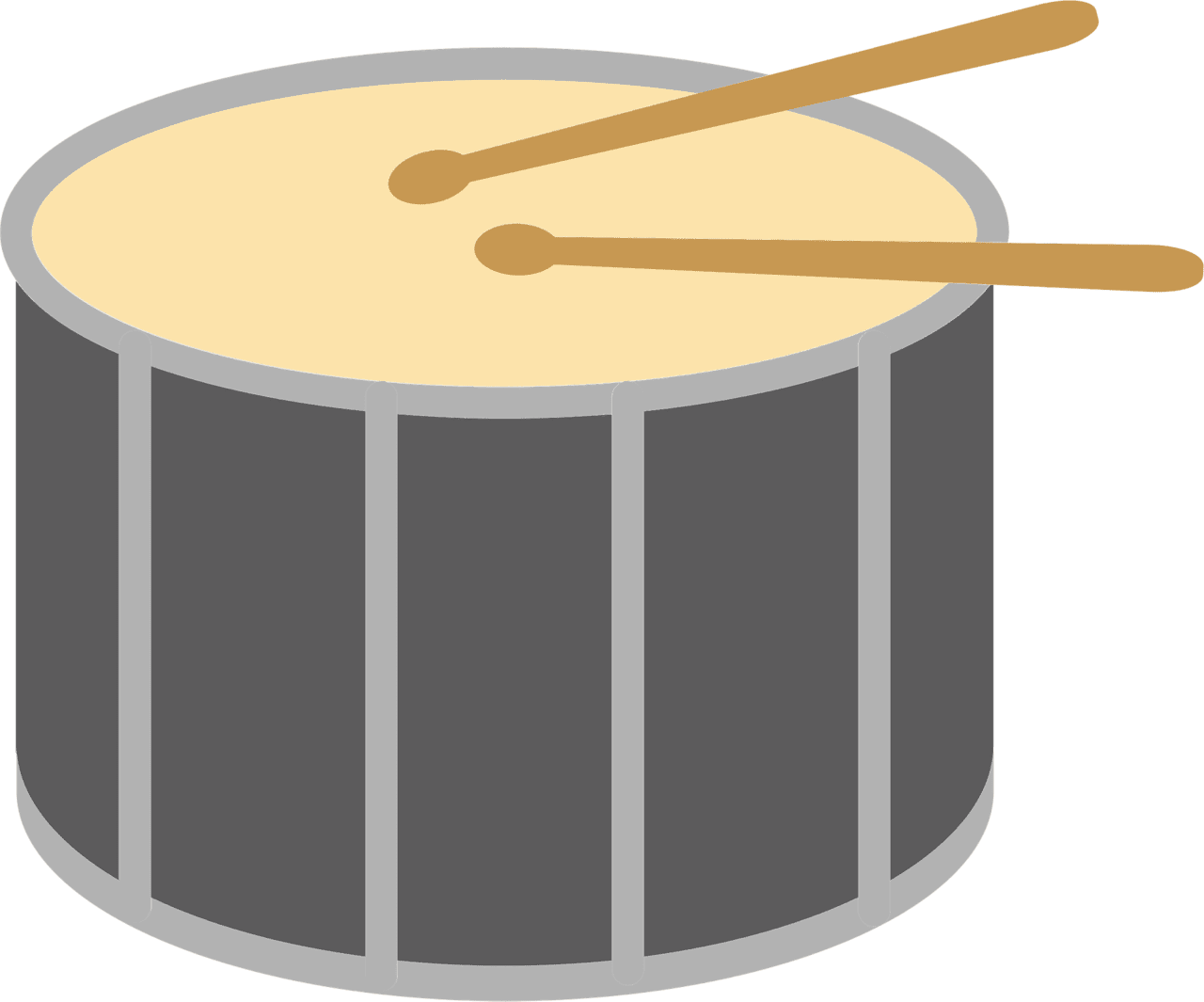 Drum vector clipart images 3