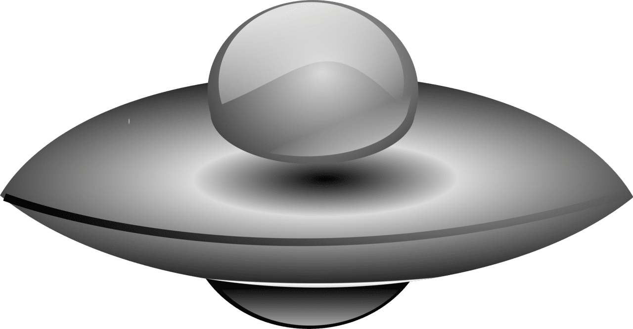 Ufo vector clipart images 6