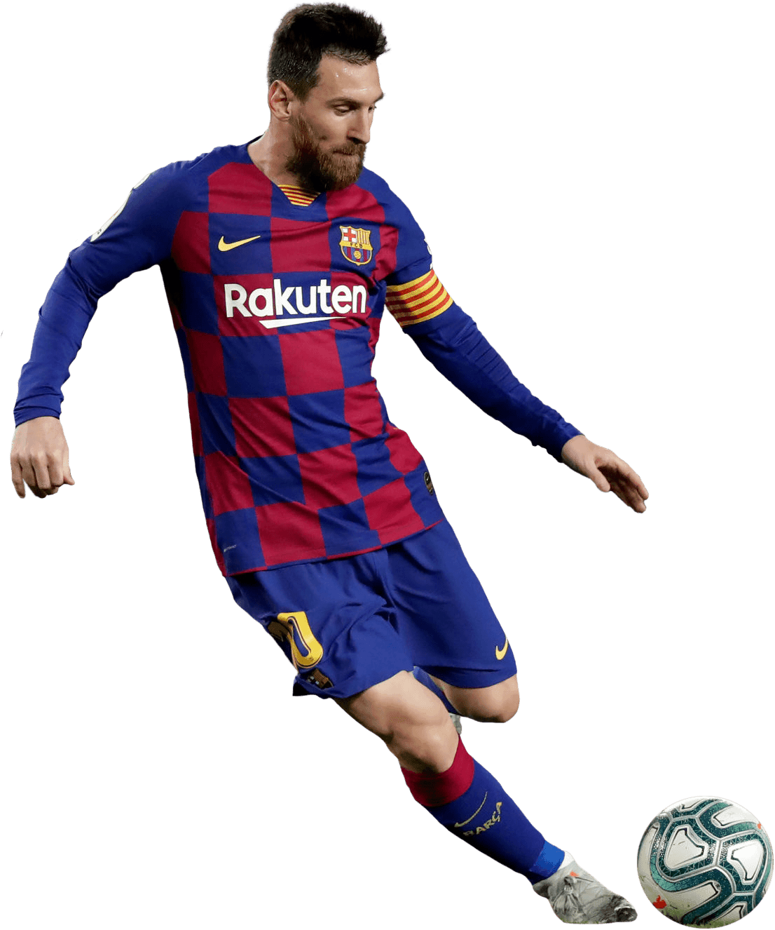 Football player hitt the ball messi hd large images transparen clipart