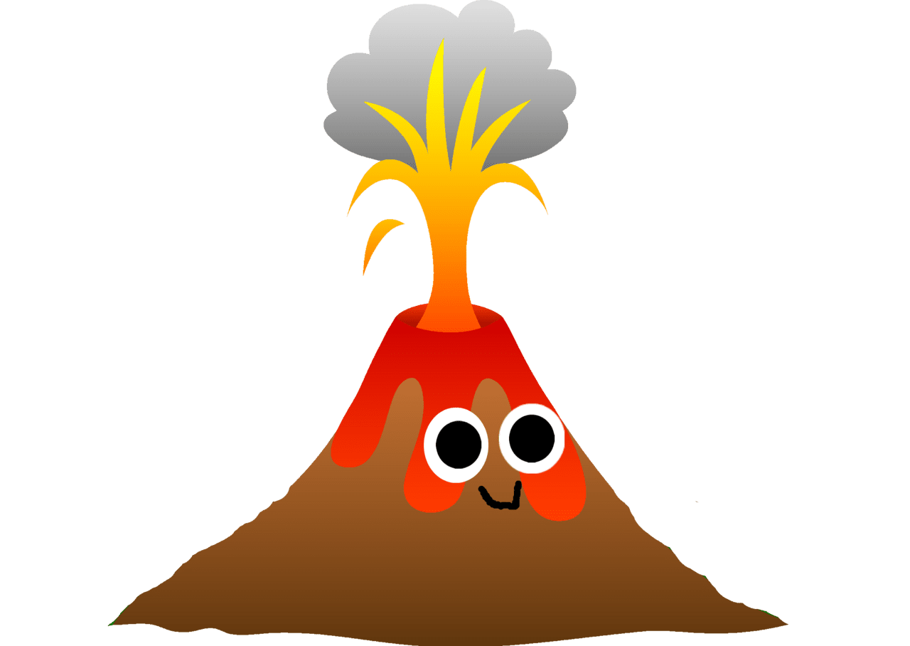 Volcano image size clipart