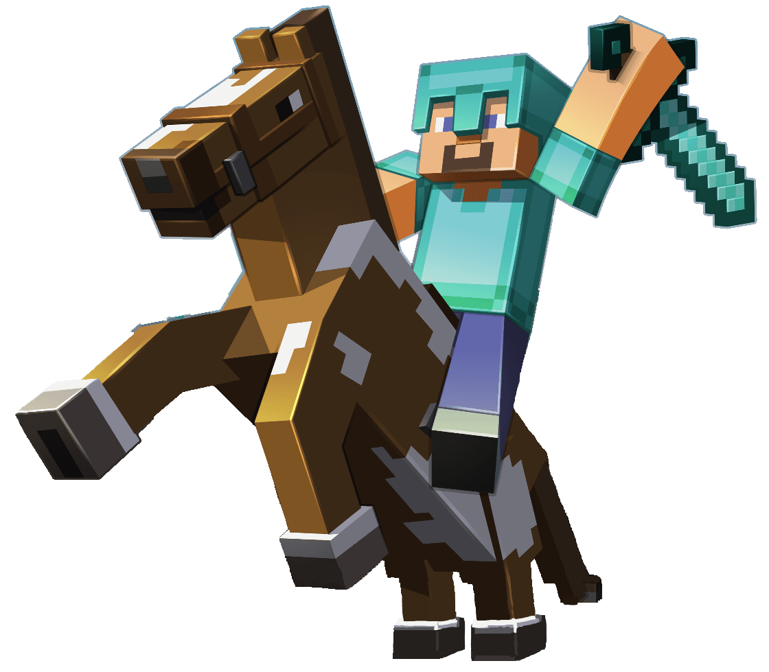 Minecraft story toy lego pocket edition mode ecraft clipart image