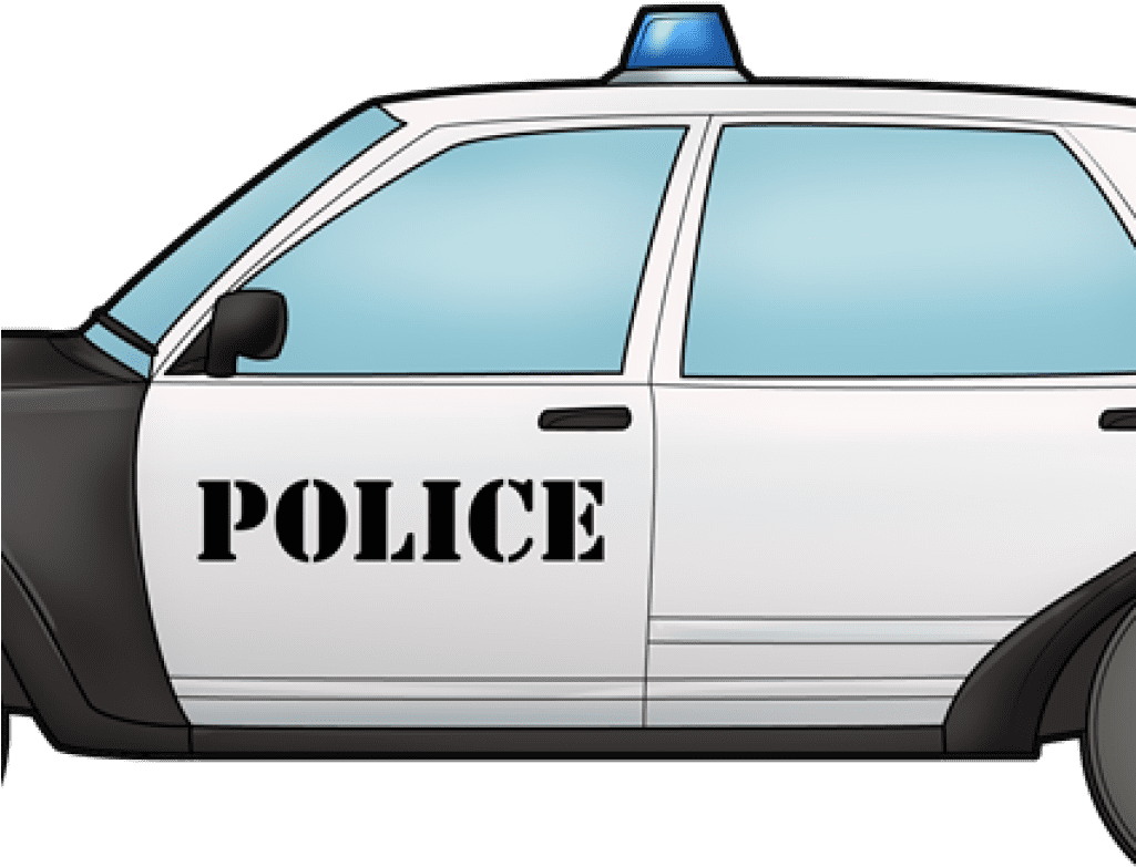 Police car clipart done cop vector