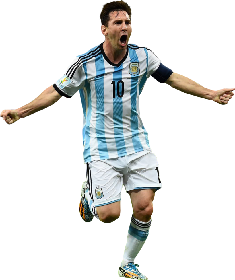 Football player lionel messi argentina clipart transparent