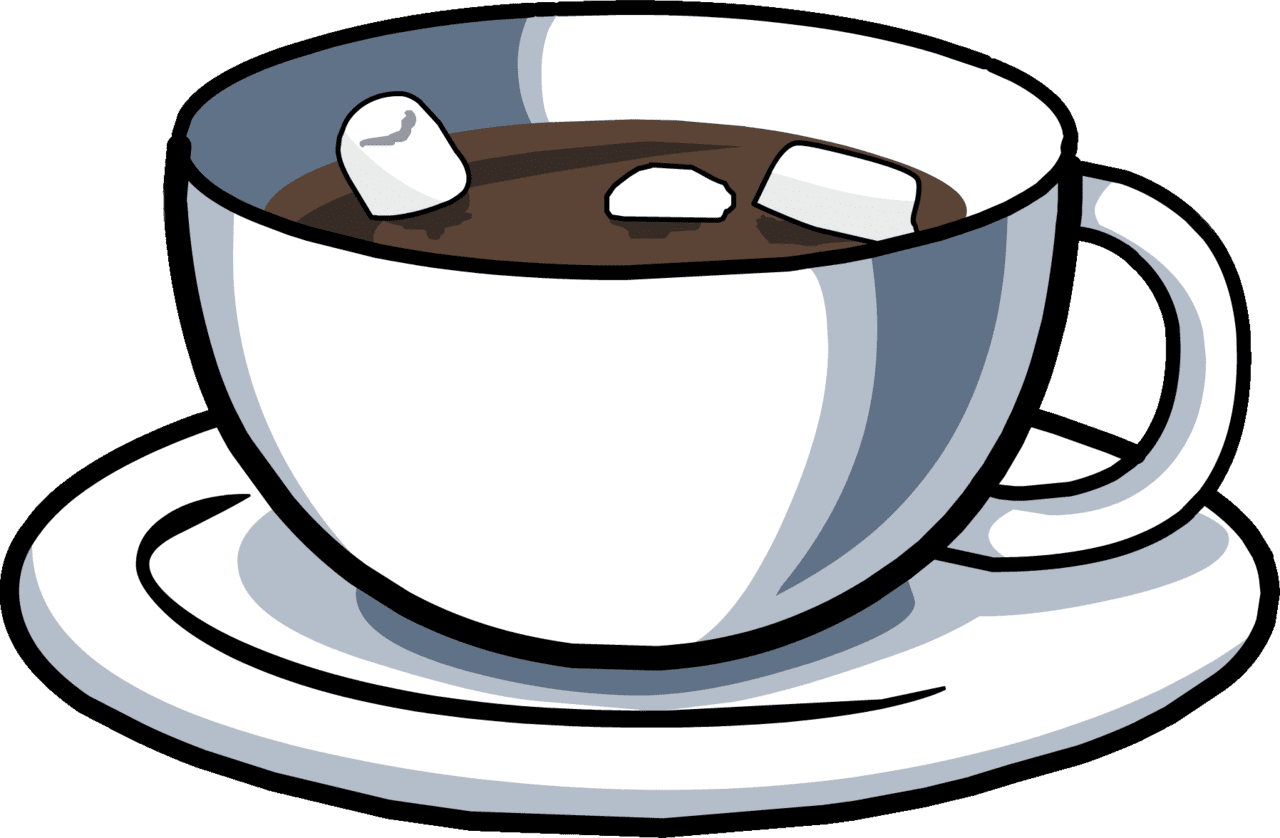 Hot cocoa chocolate clipart drink winter beverage background