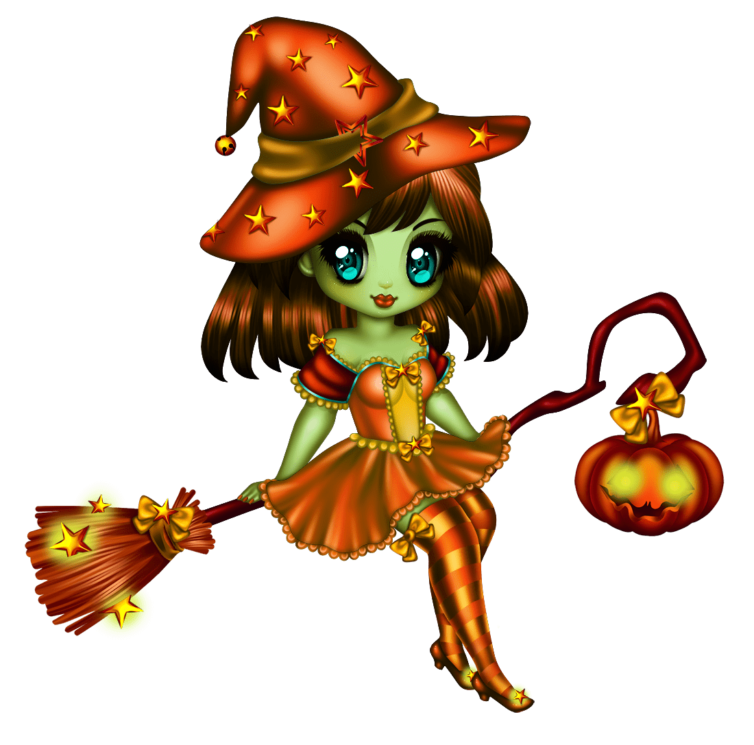 Witch hat pin page clipart picture 3