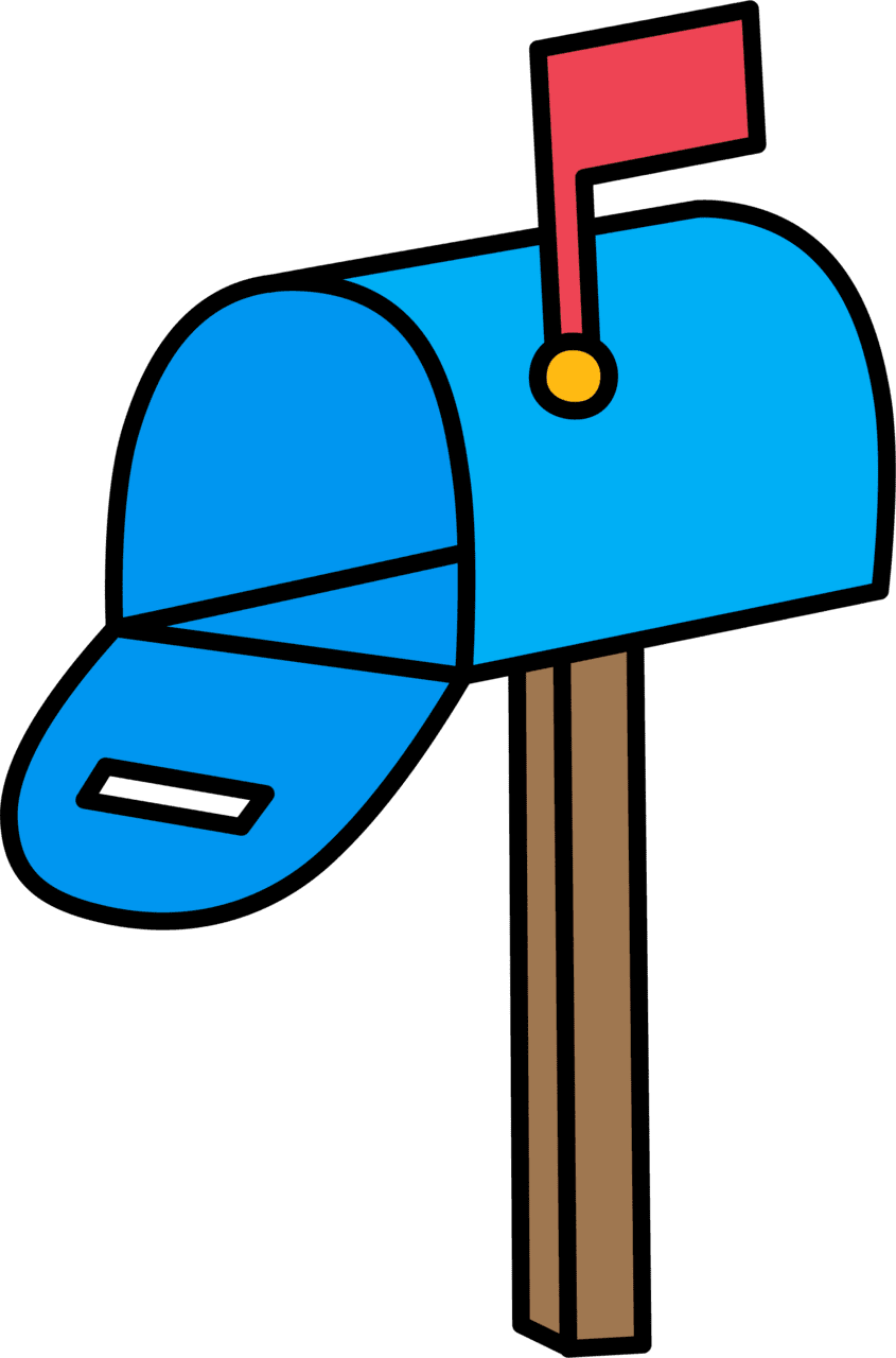 Mail pin page clipart picture