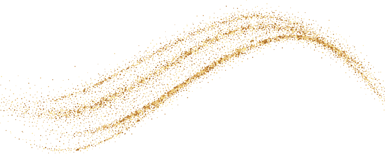 Sparkle golden wave vector clipart