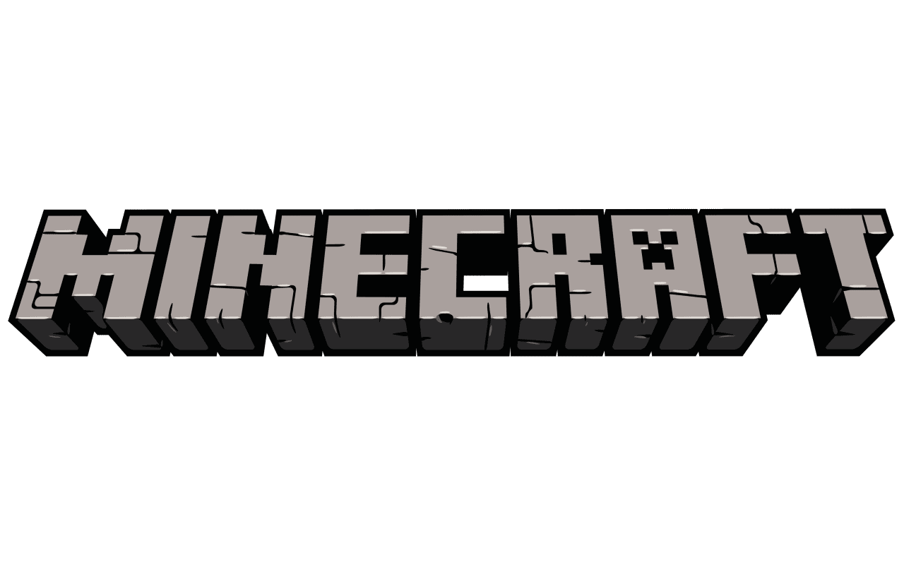 Minecraft logo and symbol meaning history brand clipart