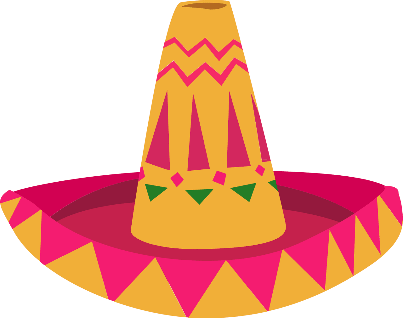 Sombrero hat vector clipart images