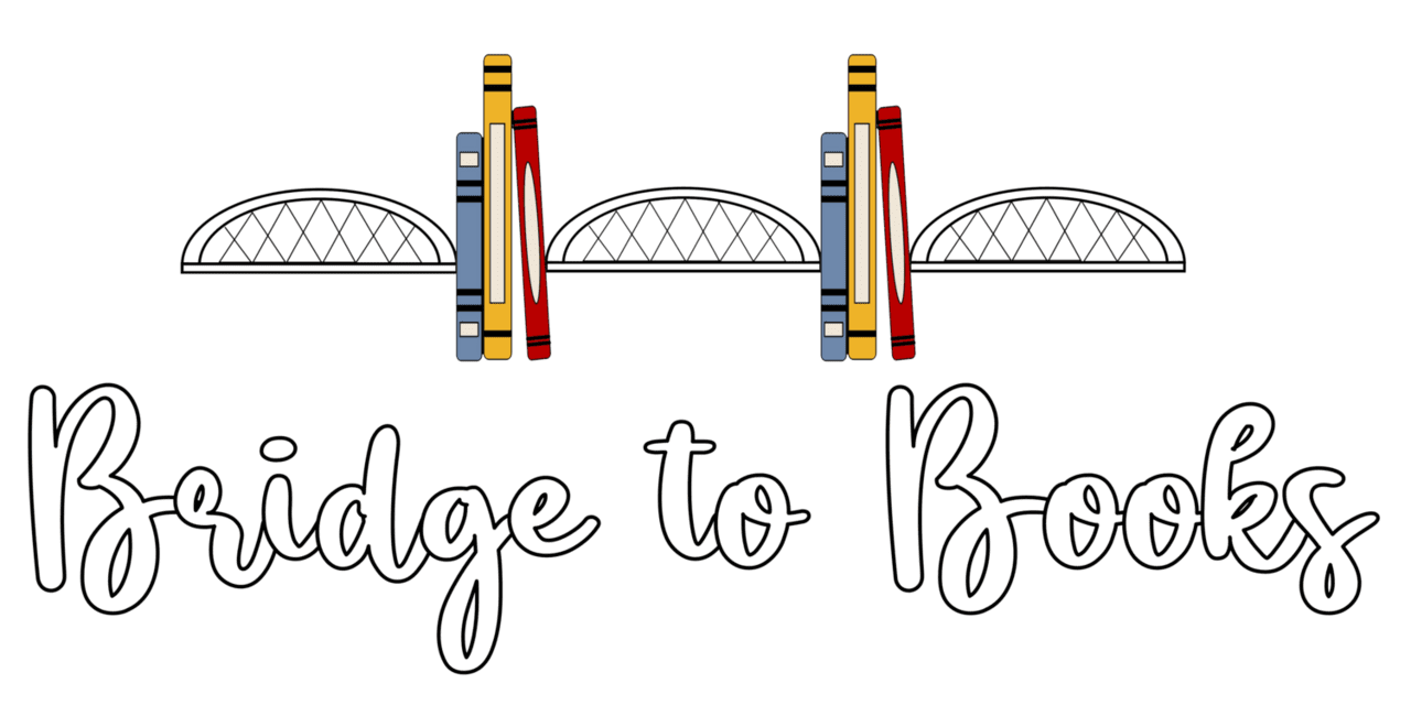 Bridge to books bringing the imagination library stillwater clipart vector