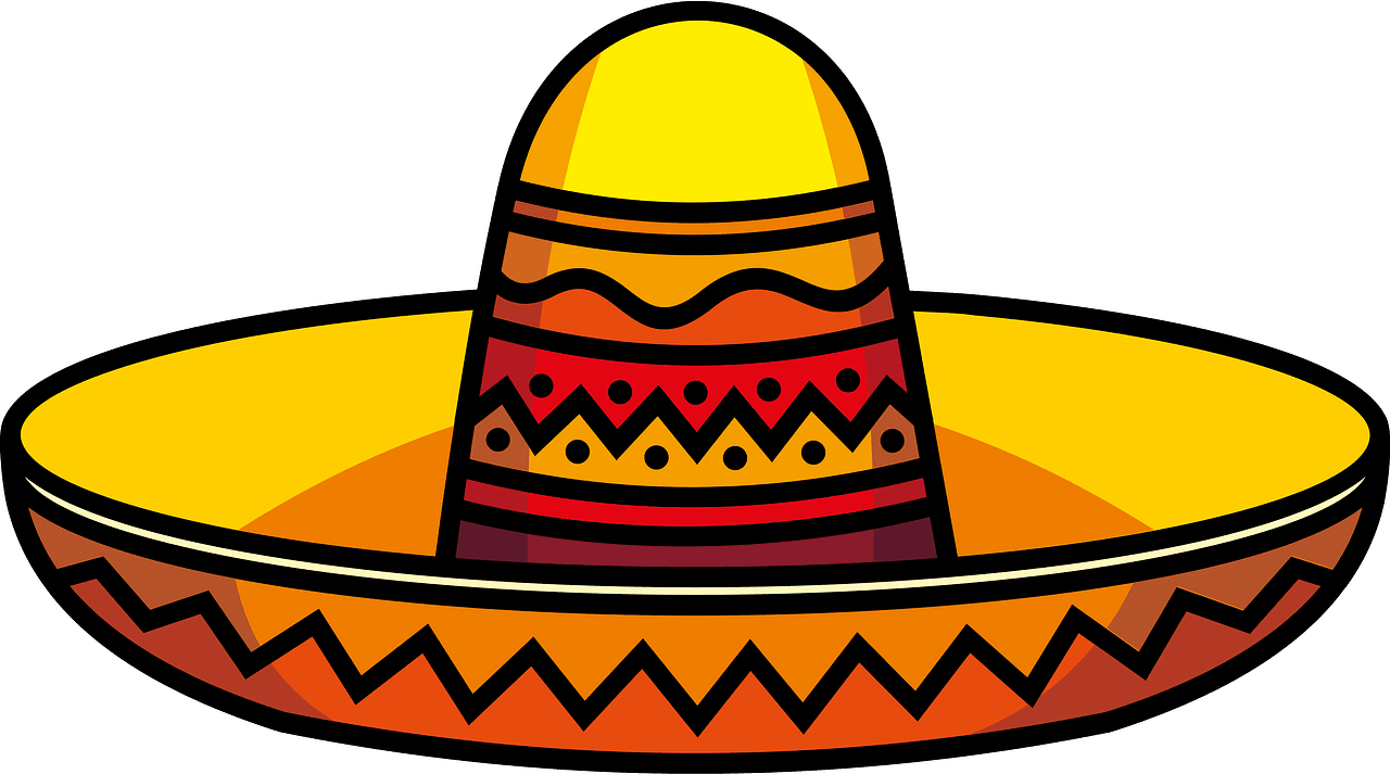 Sombrero vector clipart images 2