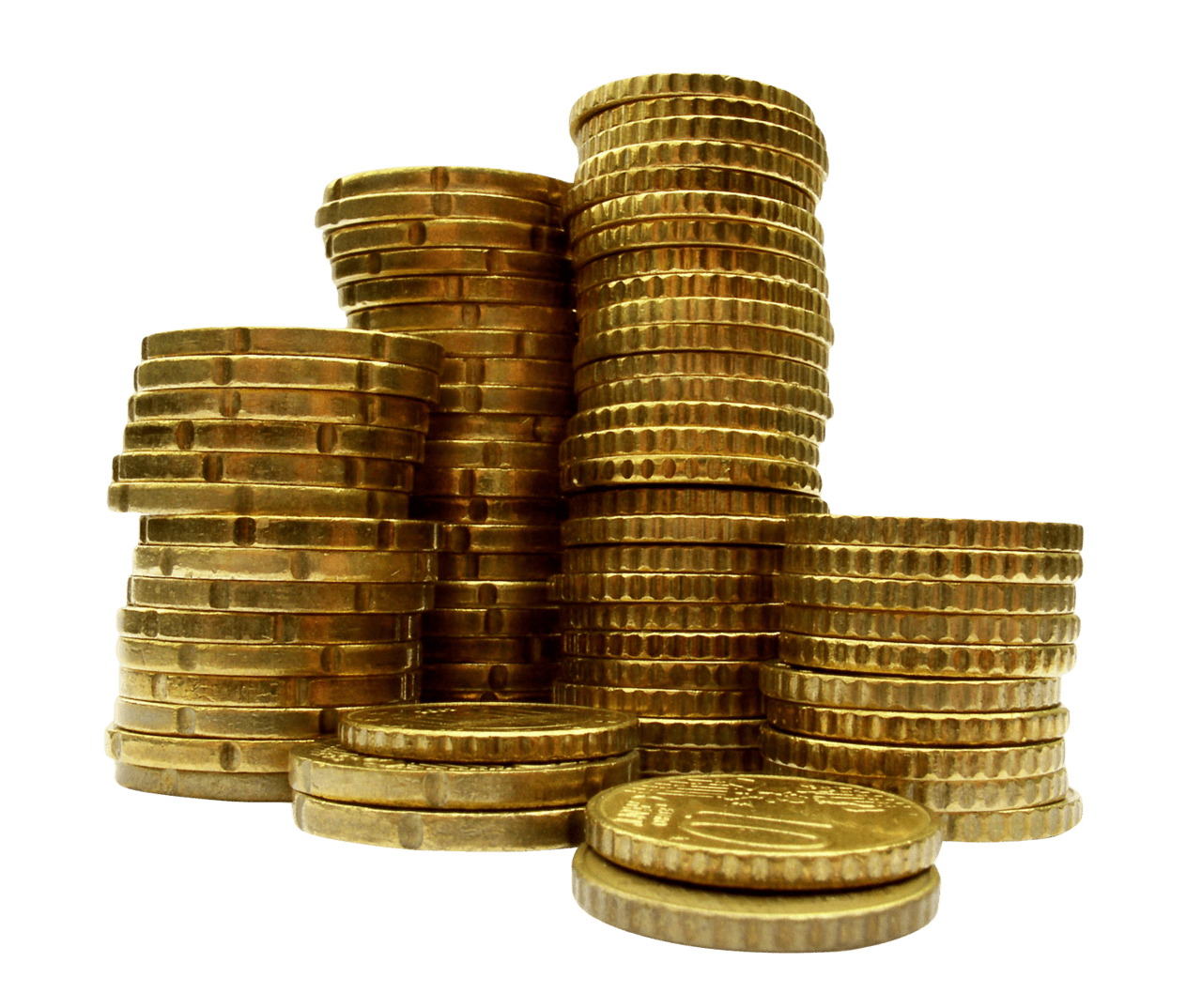 Gold coin image for clipart 4