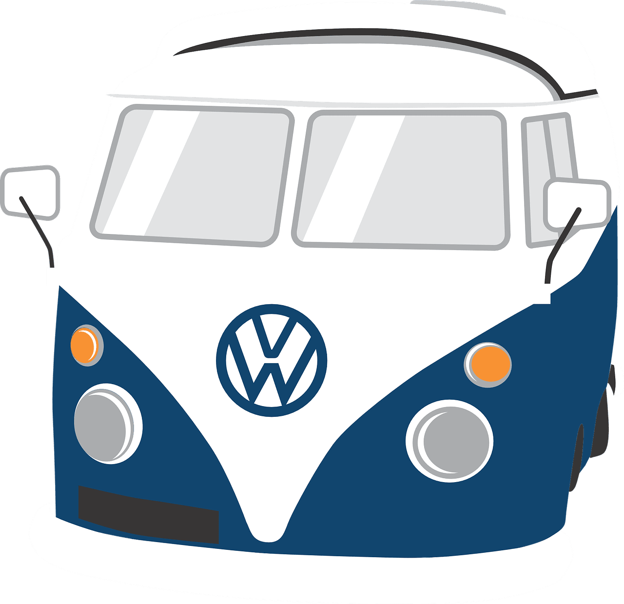 Camper van clipart volkswagen logo