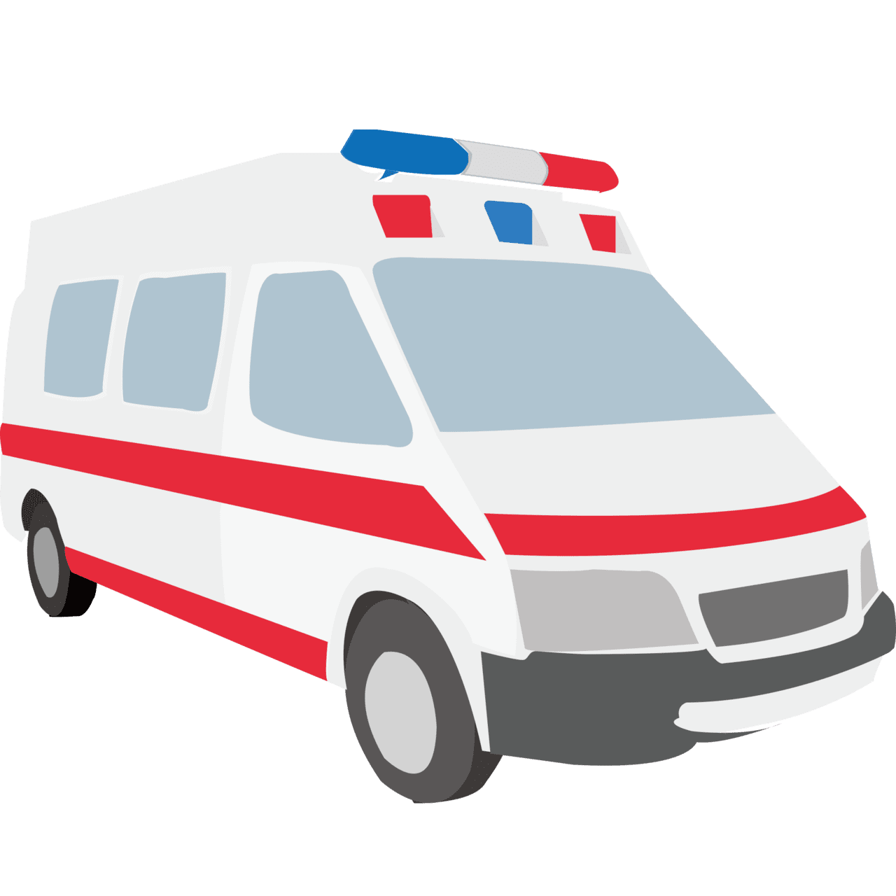 The ambulance stopped in front of hospital building picture and hd photos clipart