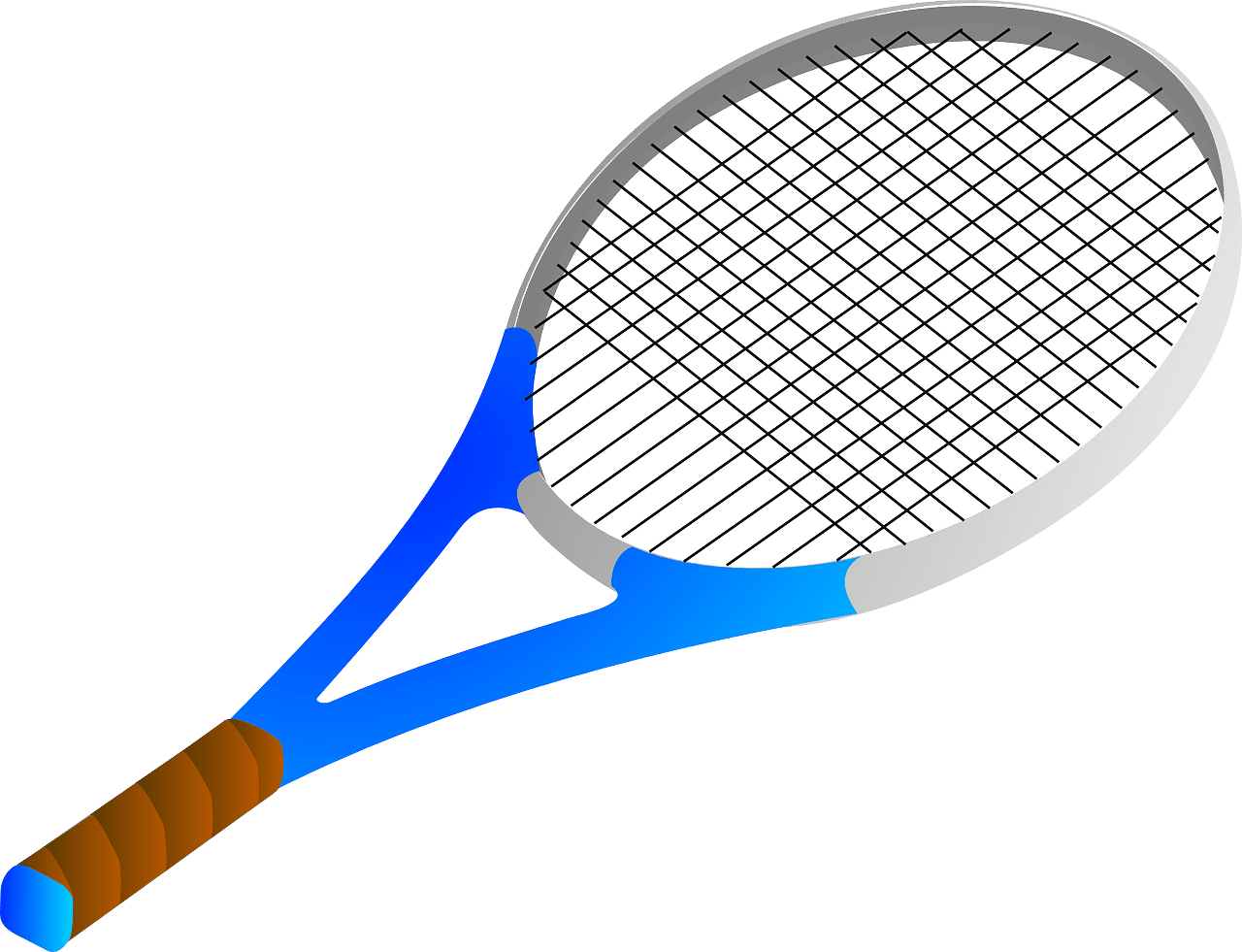 Tennis racket rackets vector art graphics clipart