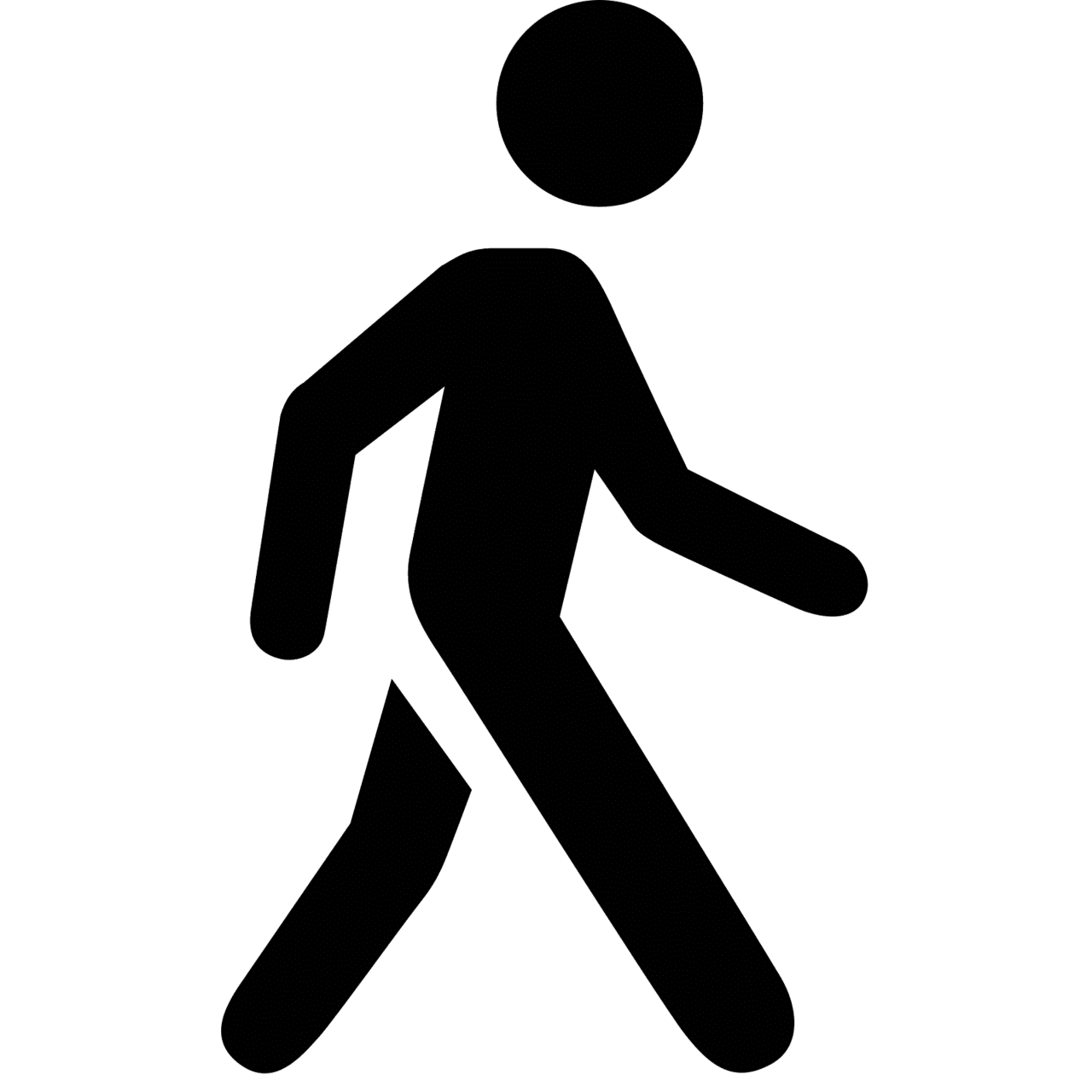 Walk dows metro style clipart clip art