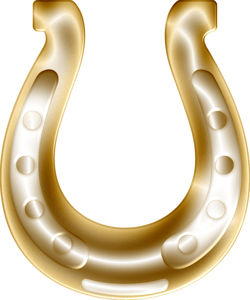 Horseshoe pin page clipart picture