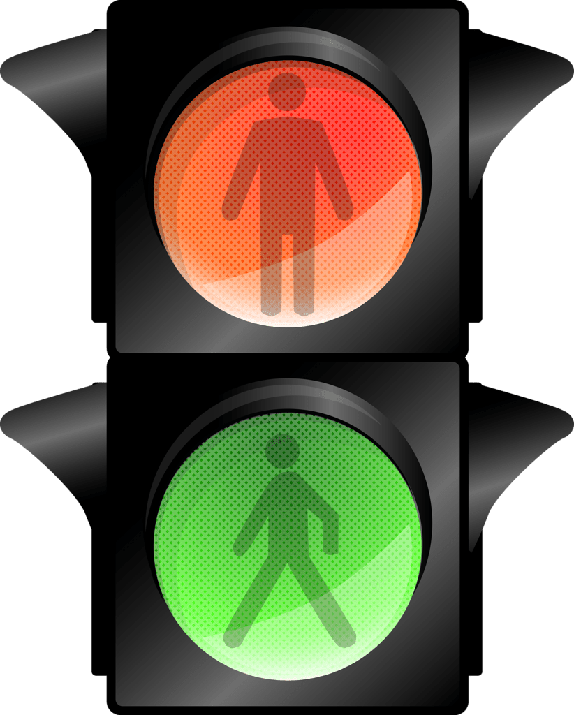 Traffic light clipart background 2