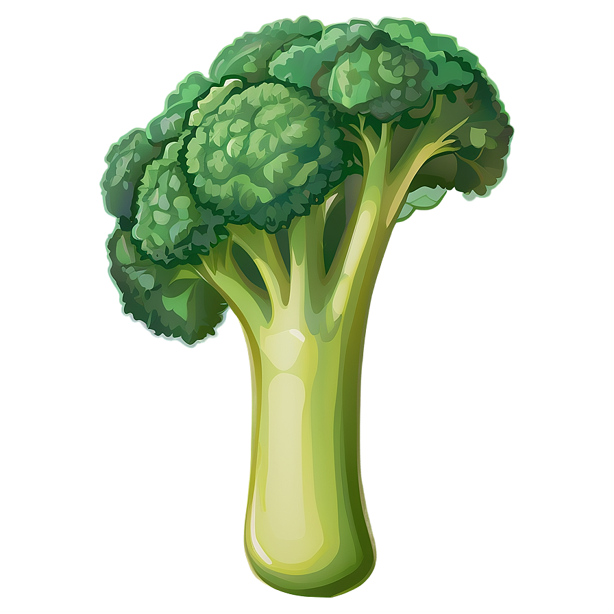 Broccoli clipart image 3