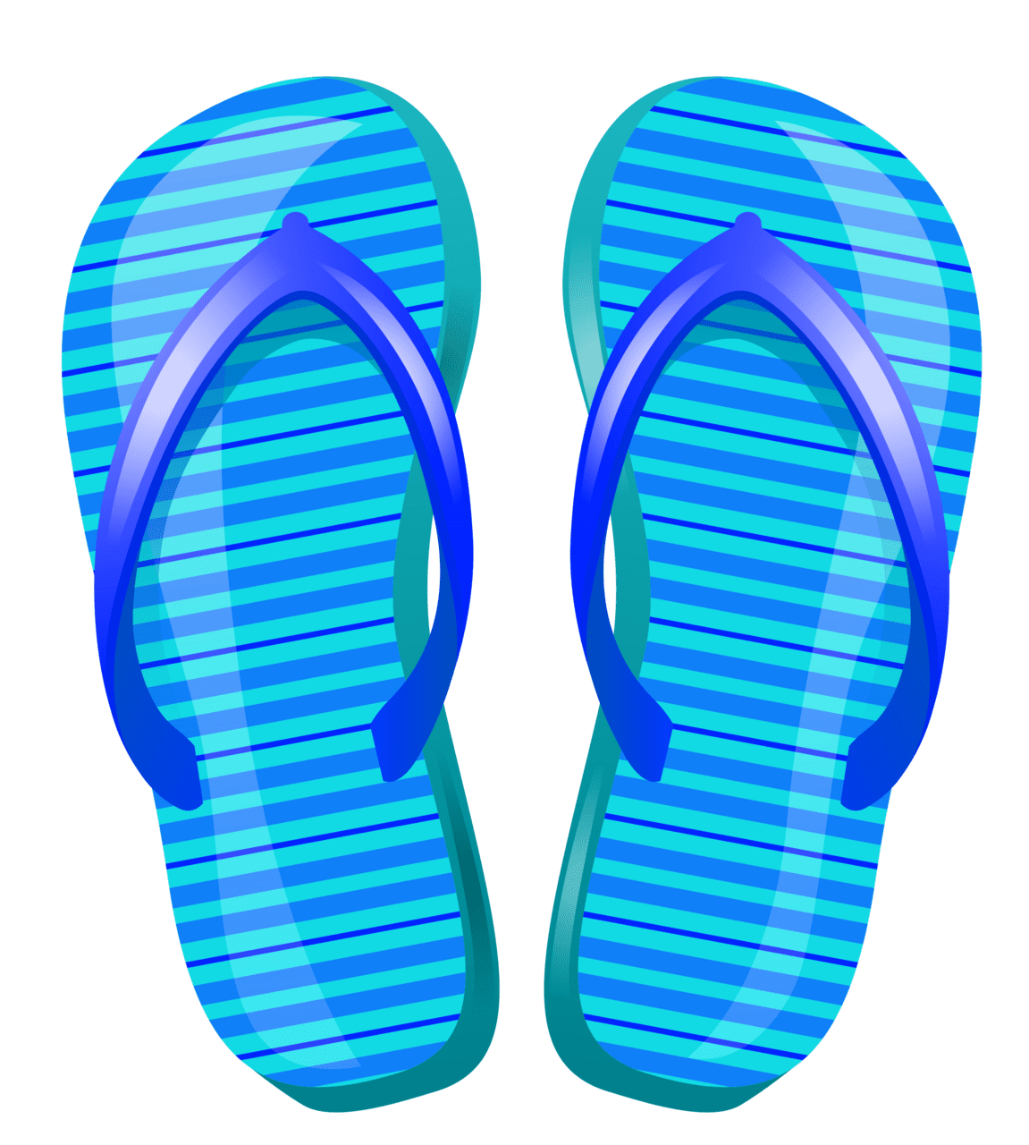 Flip flop background clipart