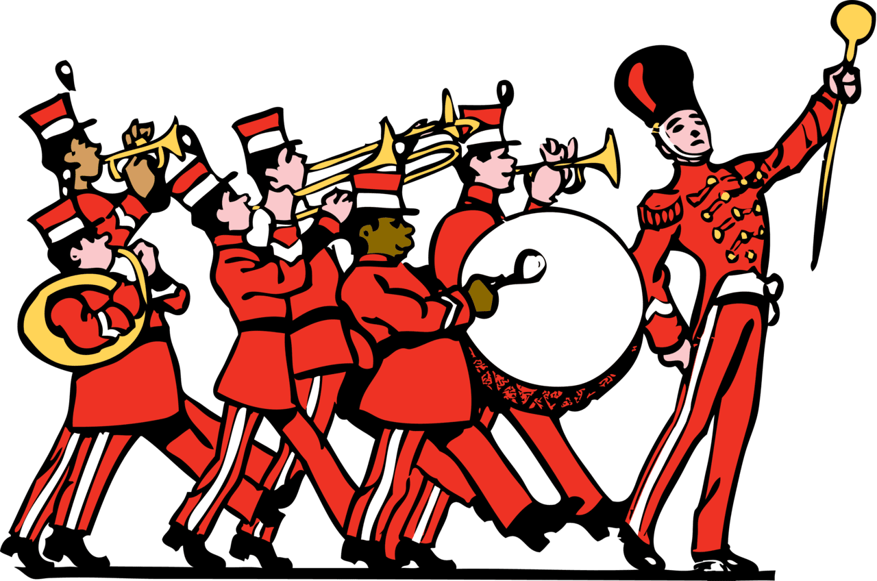 Trumpet pin page clipart free