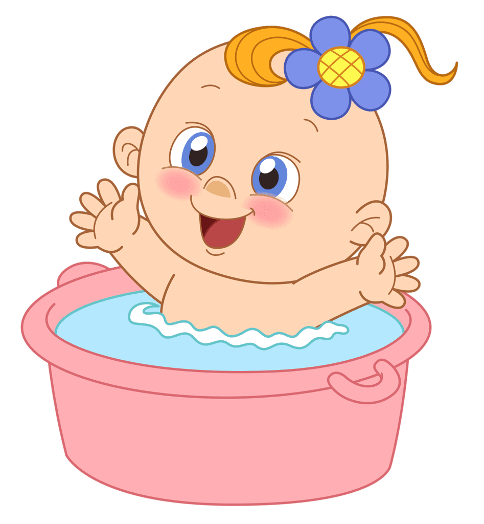 Shower baby bath time clipart huge bie for powerpoint presentation berserk free