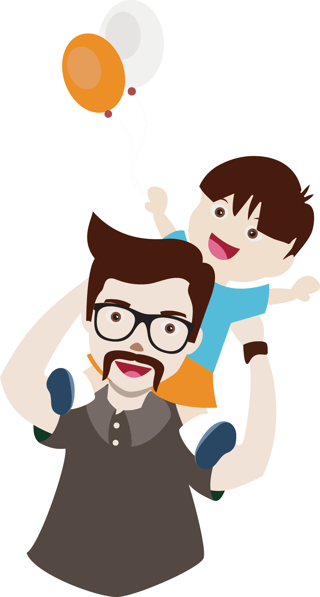 Happy fathers day pin page clipart free 4