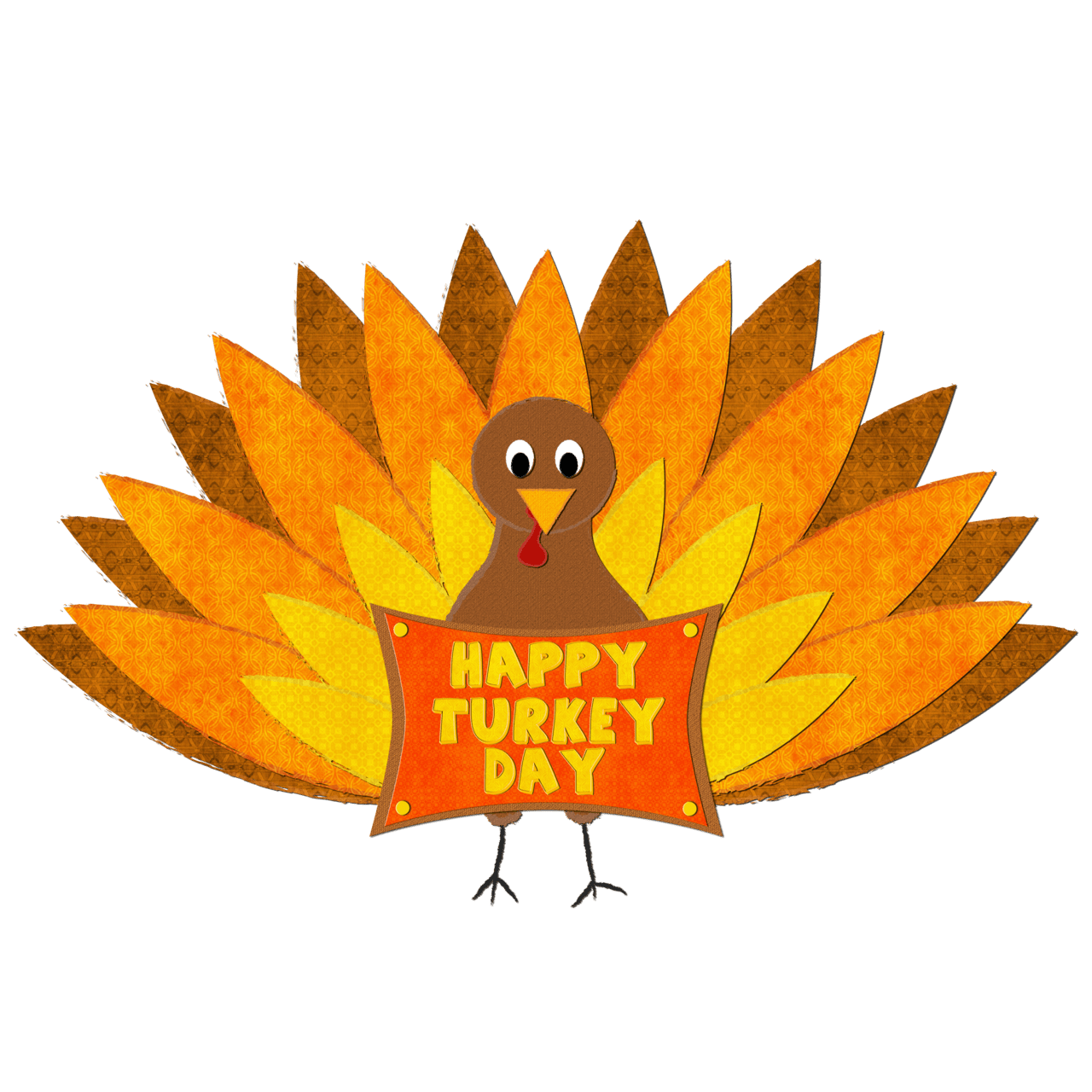 Cute turkey box thanksgiving food drive ideas clipart clip art