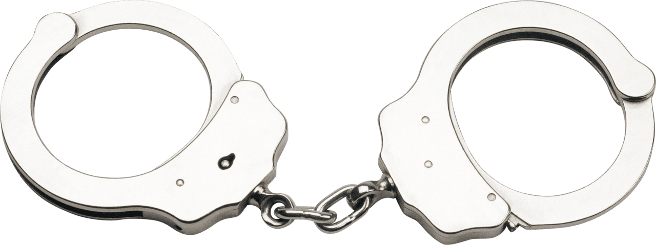 Handcuffs silver handcuff clipart photo