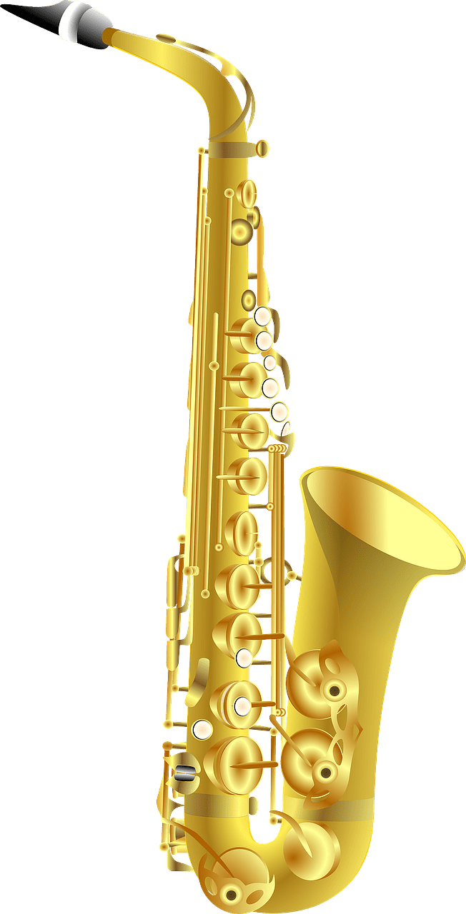 Trumpet pin page clipart image