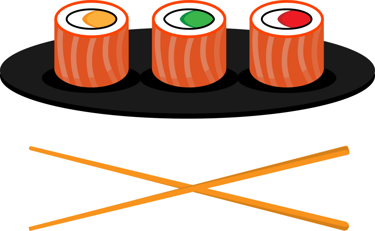 Sushi vector clipart images 4