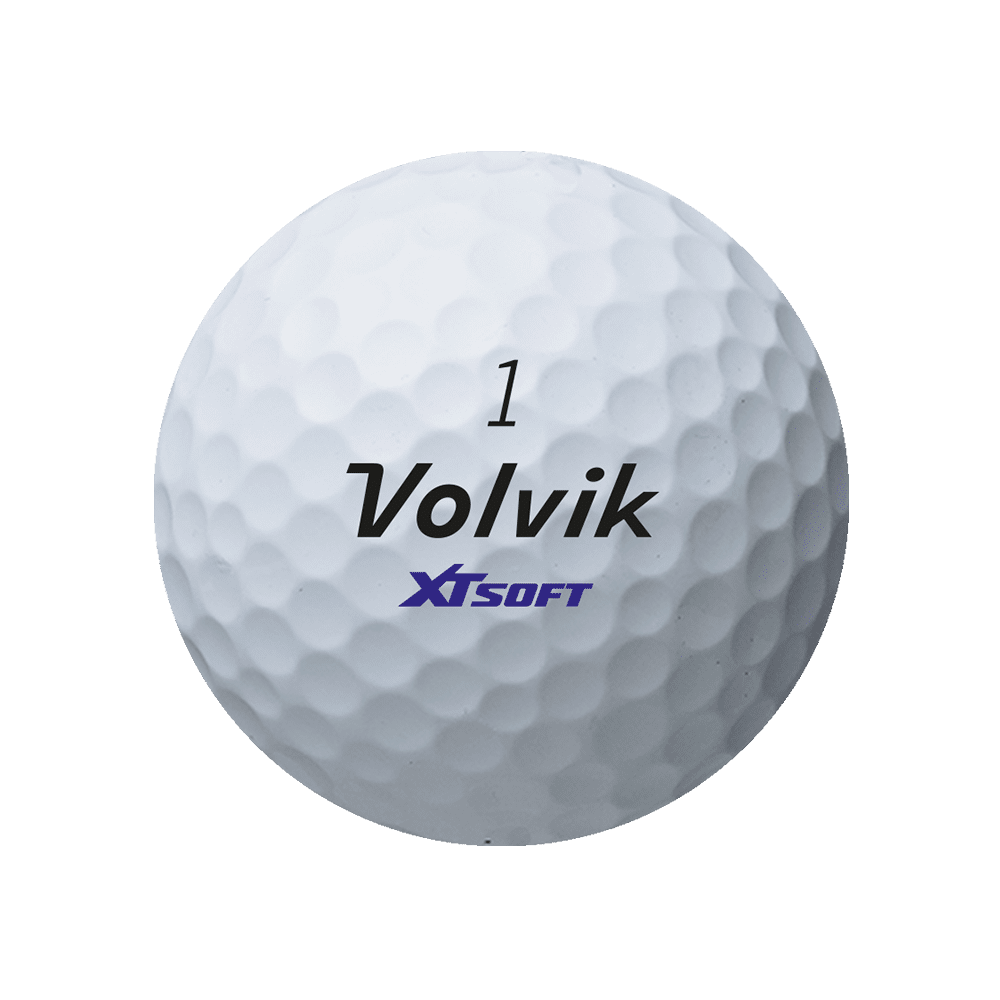 Volvik xt soft golf ball white clipart background