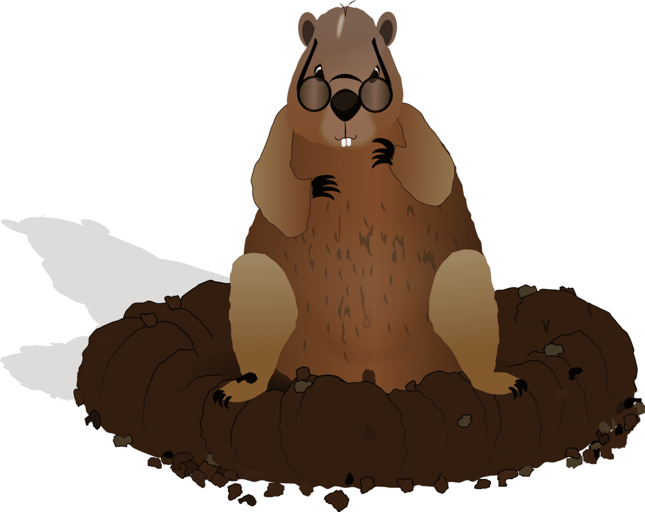 Groundhog images clipart