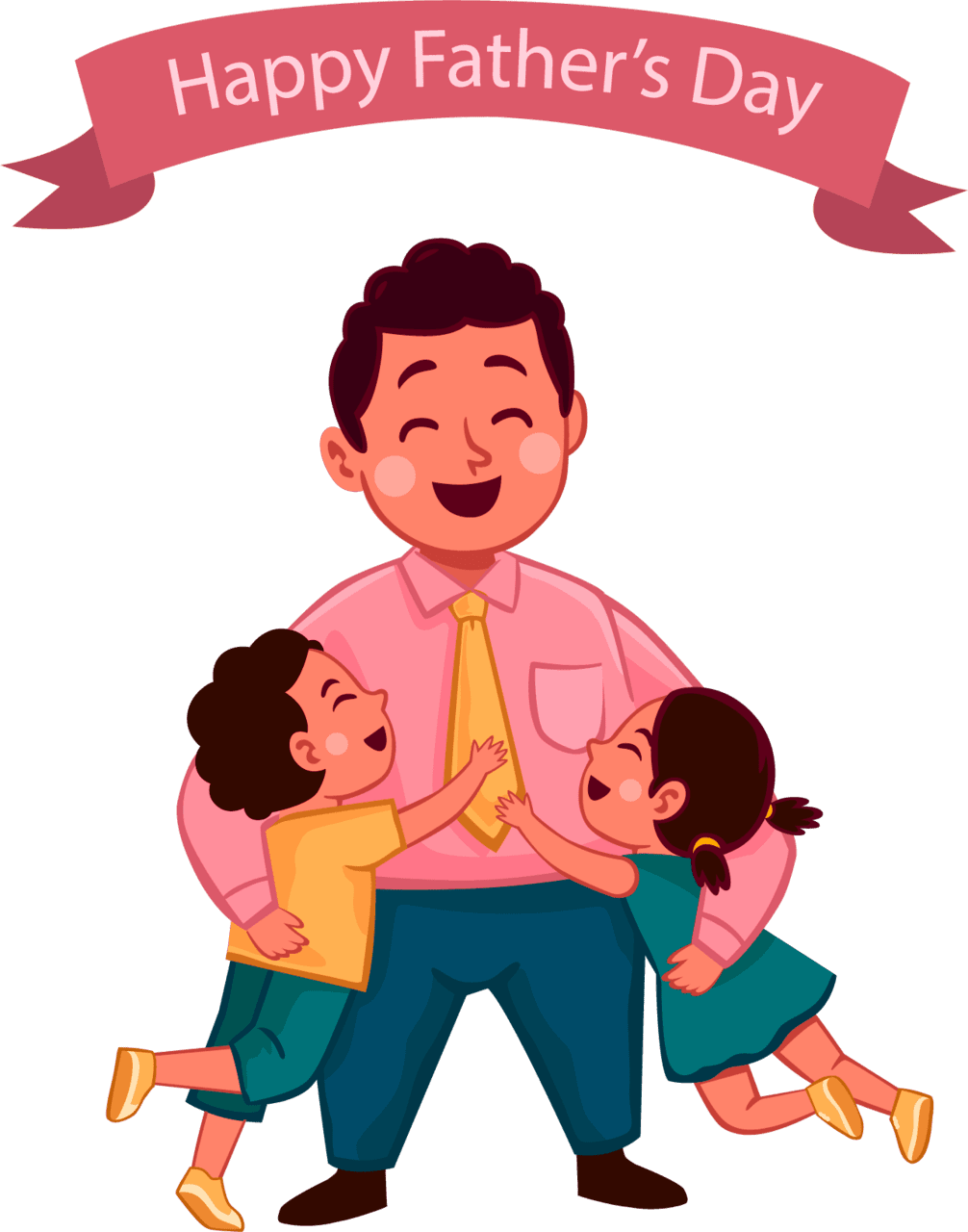 Happy fathers day father clipart clip art