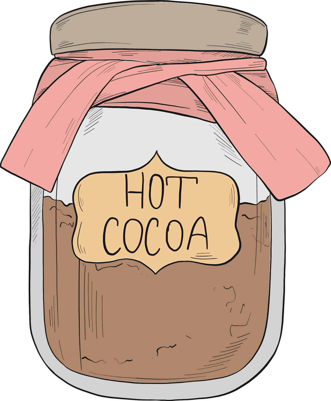 Hot cocoa vector clipart images 2