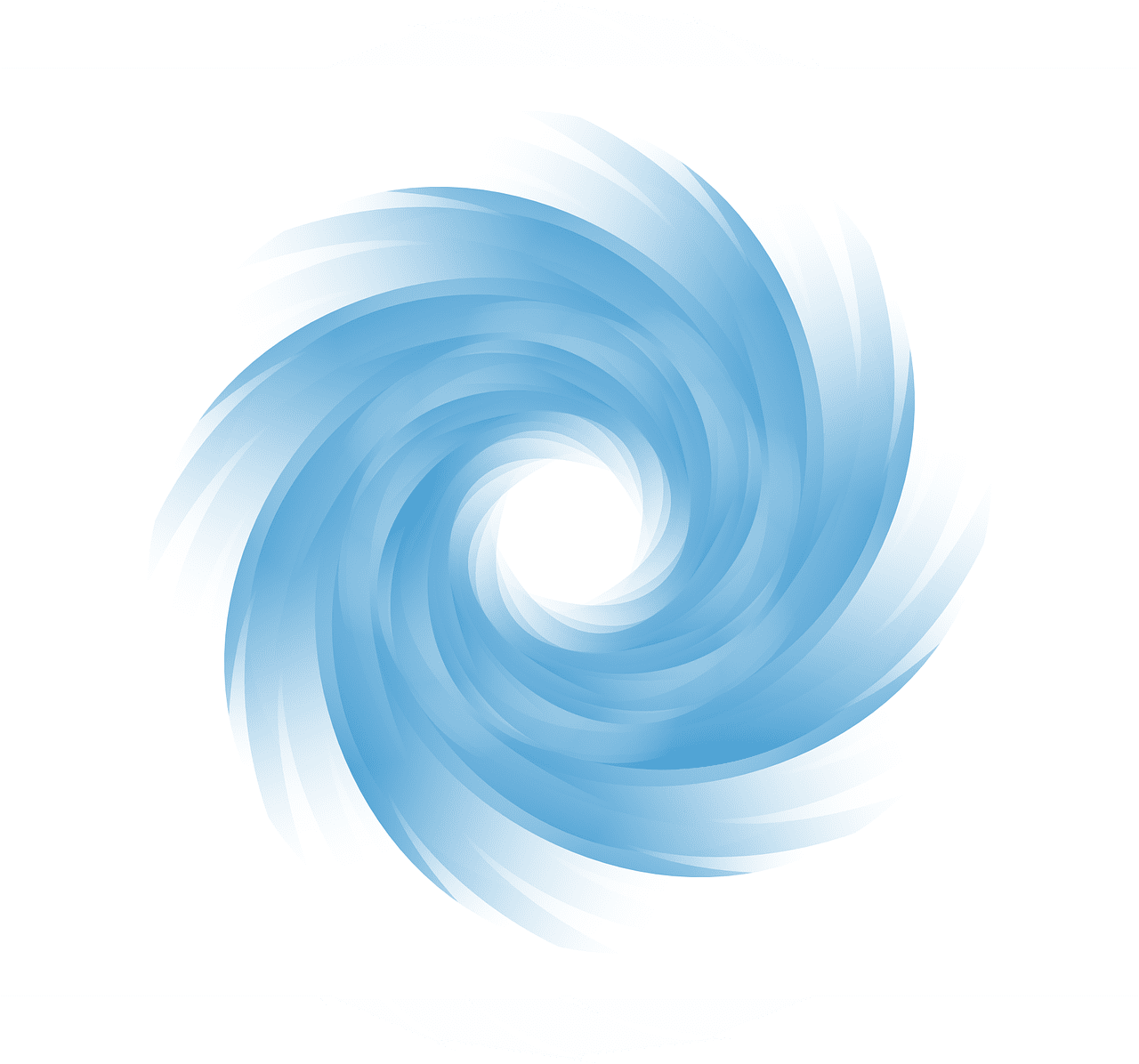 Hurricane vortex whirlpool swirl vector graphic clipart