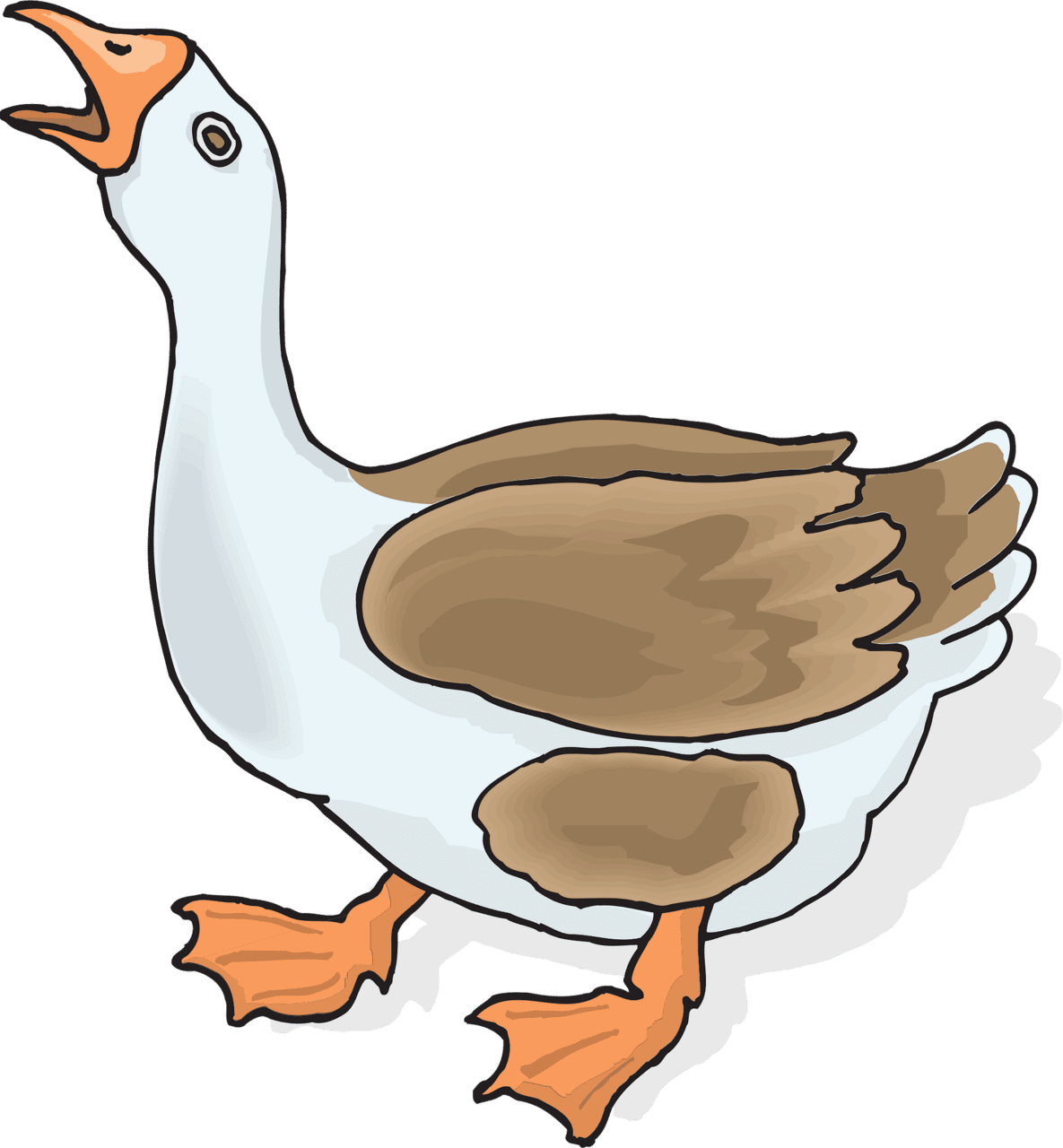 Goose vector clipart images 3