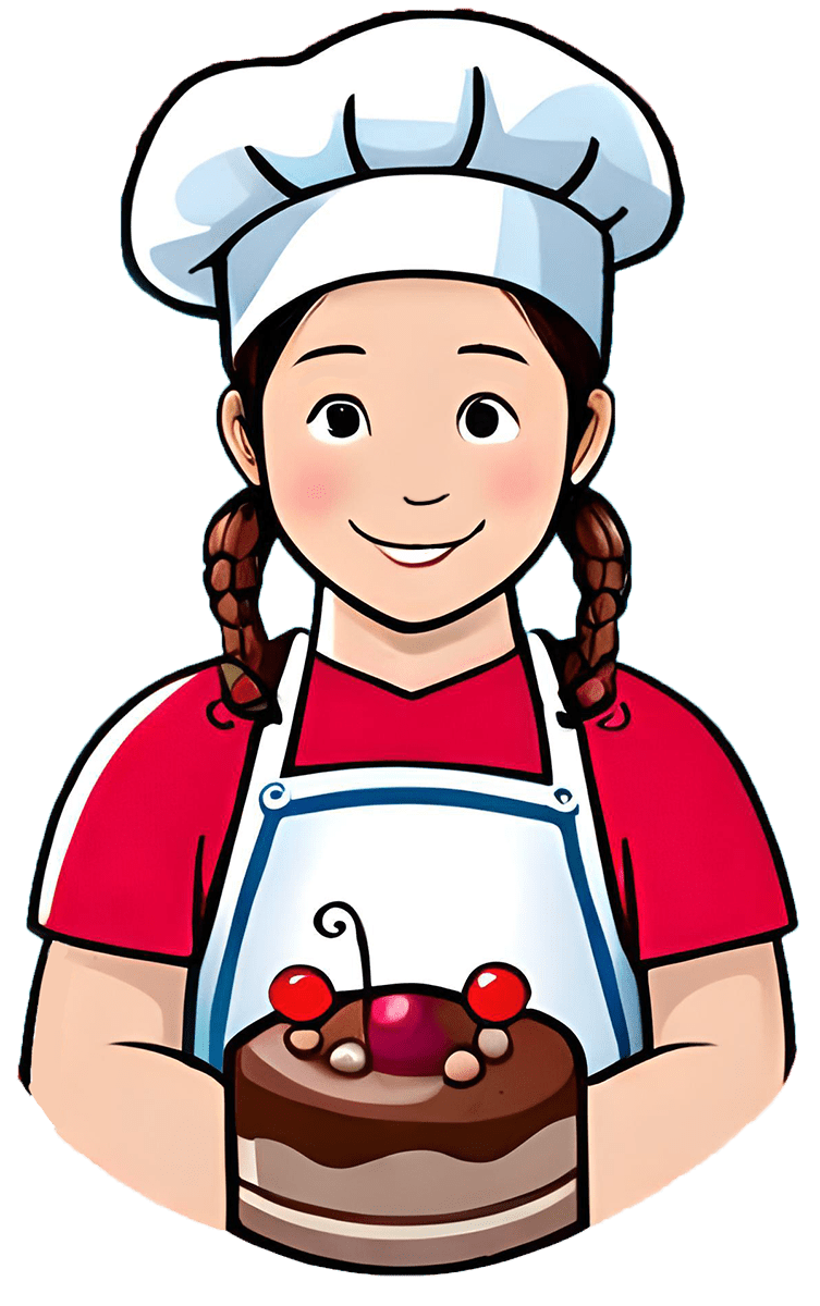 Chef hat confeitaria mascote clipart free