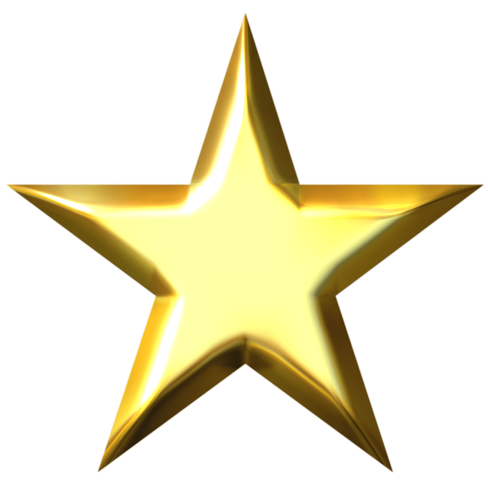 Shooting star golden clipart free