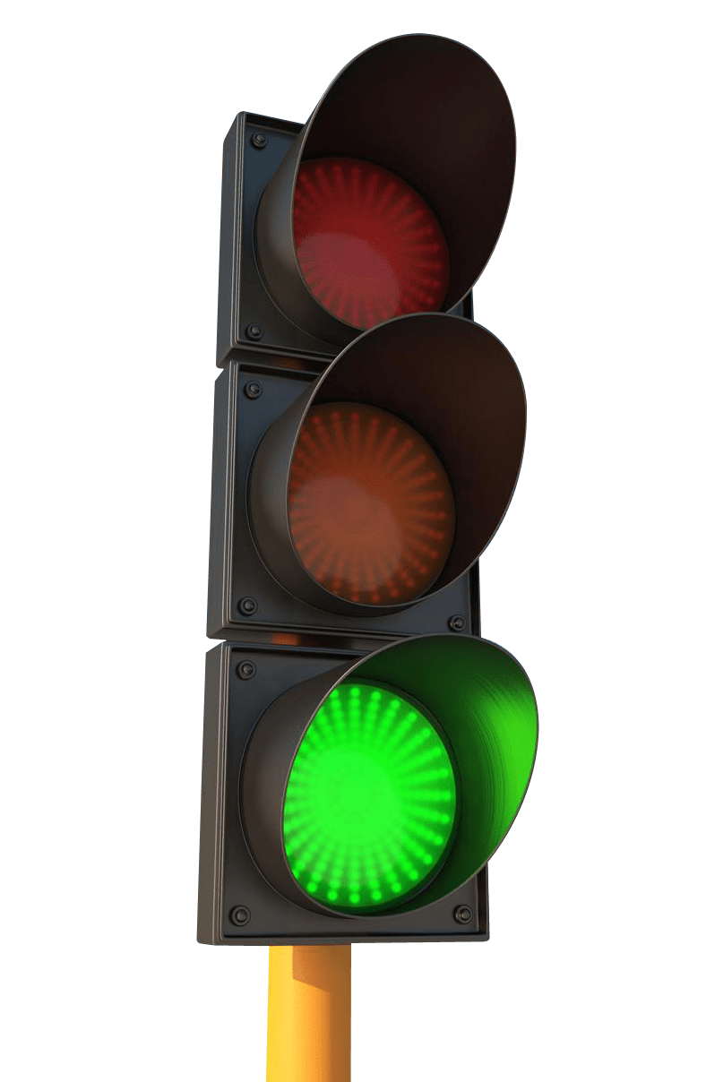 Traffic light clipart free