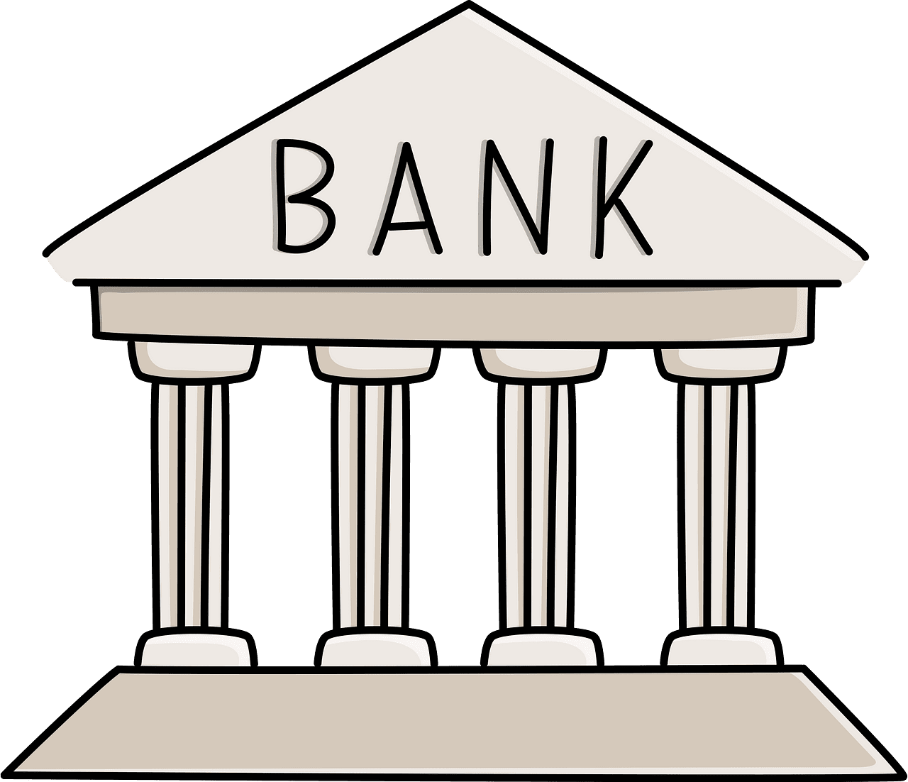 Bank vector clipart images 6