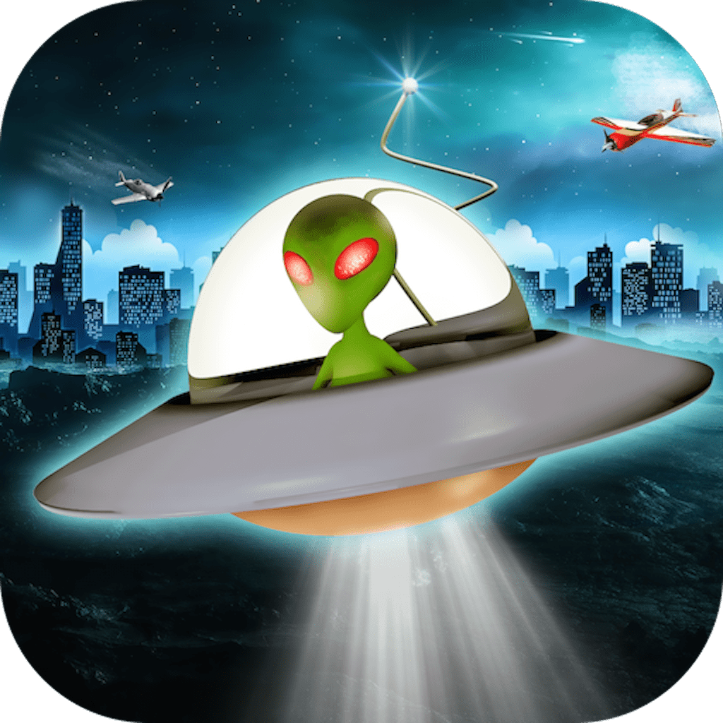 Ufo page clipart free