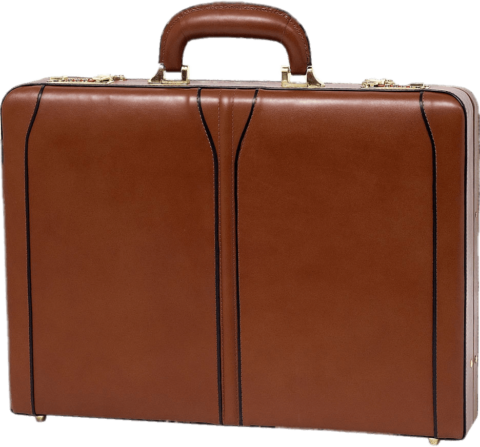 Suitcase brown briefcase clipart transparent