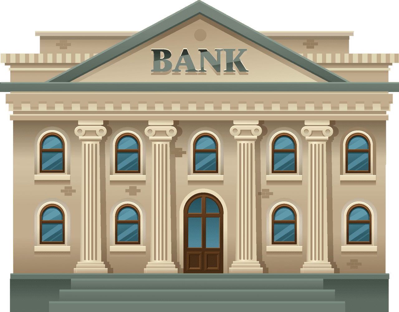 Bank vector clipart images 2