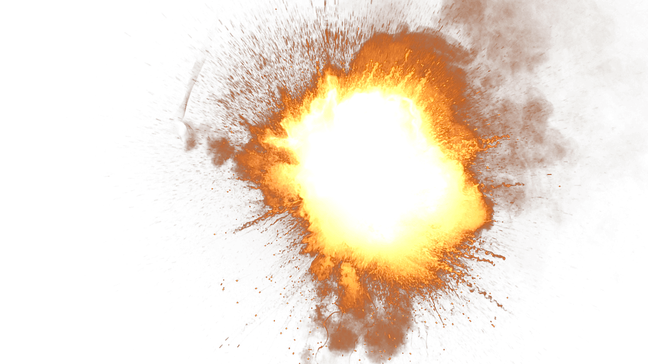 Explosive sparkling fire explosion image images picsart background clipart