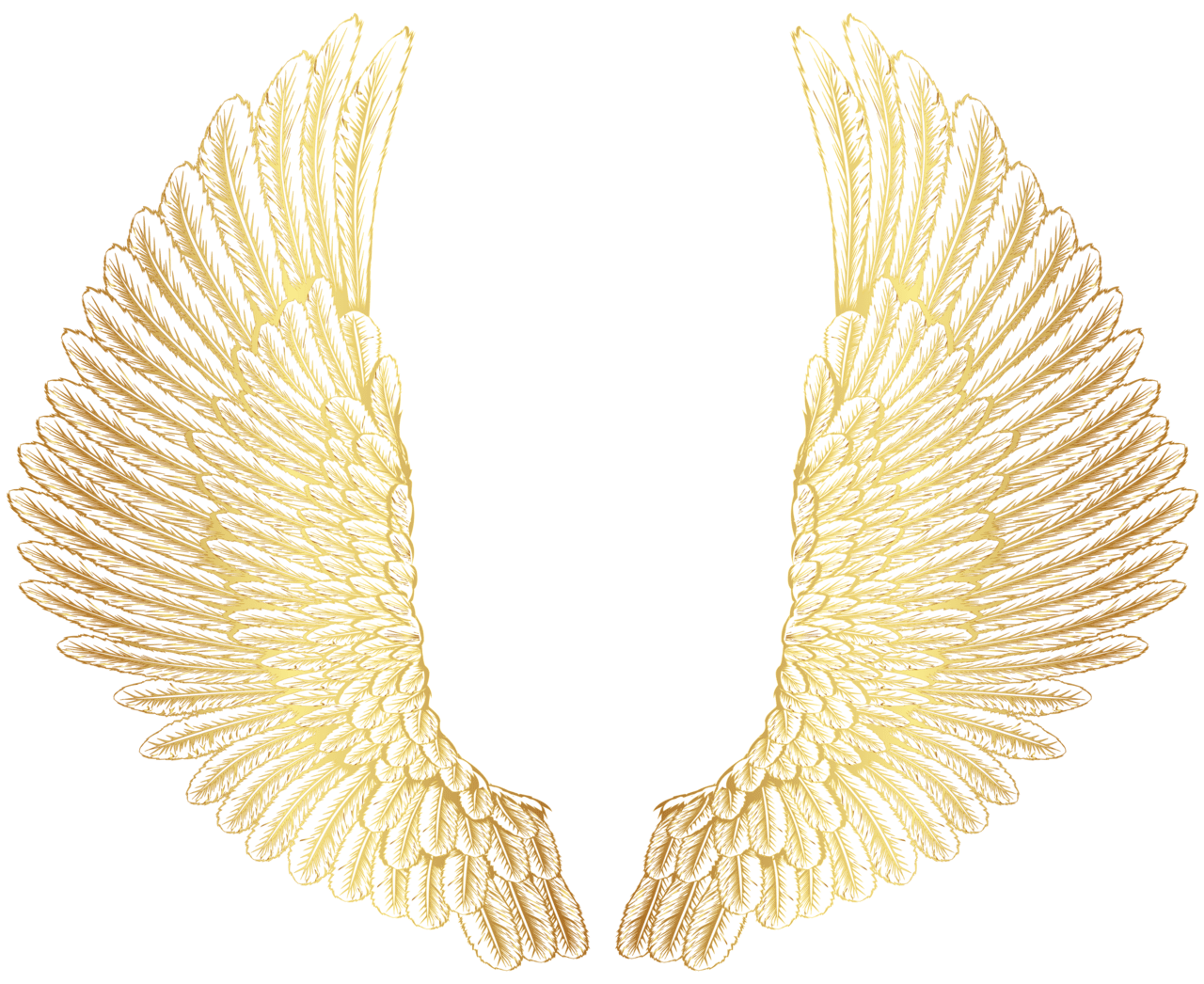 Wings gold gs clipart image