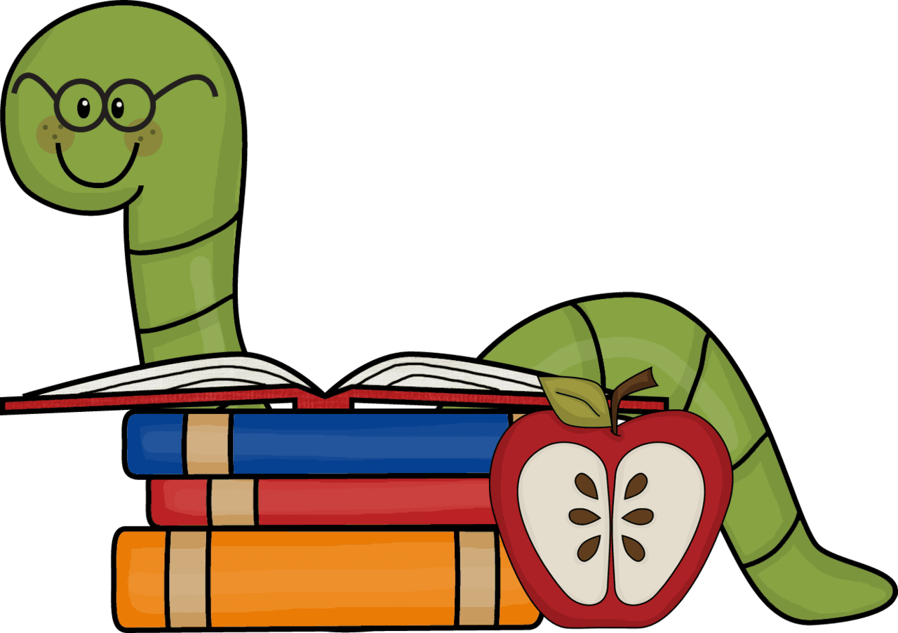 Worm wel to picture book lessons clipart